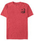 ფოტო #1 პროდუქტის Men's Vintage Cheshire Short Sleeve T-Shirt