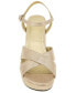 Фото #7 товара Women's Reeva Criss-Cross Platform Dress Sandals