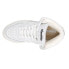 Фото #4 товара Diadora Mi Basket Used Metallic High Top Womens White Sneakers Casual Shoes 176