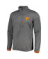 Фото #3 товара Men's Gray Clemson Tigers Park View Omni-Wick Half-Zip Top