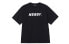 NERDY 经典大Logo印花糖果色短袖T恤 男女同款 黑色 / Футболка NERDY LogoT PNEU20KG1701
