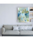 Фото #3 товара Christina Long Lakeside Abstract Canvas Art - 27" x 33.5"