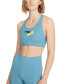 Фото #1 товара Топ спортивный Nike Бра для женщин с логотипом Racerback Medium Impact, размер Large