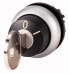 Фото #1 товара Eaton M22-WRS-MS3 - Key-operated switch - Black,Silver - Plastic - IP66 - 29.7 mm - 39.6 mm