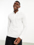 BOSS Orange Passerby polo in white