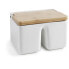 Фото #1 товара IBILI Doble Ceramic Bamboo Salt Shaker