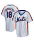 Фото #1 товара Men's Darryl Strawberry White New York Mets Home Cooperstown Collection Player Jersey
