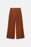 ZW COLLECTION DARTED TROUSERS