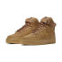 Кроссовки Nike Air Force 1 High '07 Верх замша Мужские/Женские Коричневый Коричневый, 40.5 - фото #4