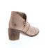 Фото #15 товара Roan by Bed Stu Katherine F850049 Womens Beige Leather Ankle & Booties Boots