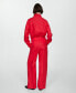 ფოტო #3 პროდუქტის Women's Straight Linen-Blend Pants