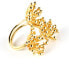 Фото #1 товара DEYÁ FLOWER ring #gold glitter 1 u