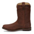 Justin Boots Braswell 10 Inch Round Toe Cowboy Mens Brown Casual Boots RP3740 EE, Широкая, 10 - фото #3