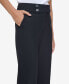 Petite Mid Rise Wide-Leg Pants