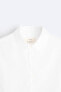 COTTON POPLIN SHIRT