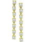 ფოტო #1 პროდუქტის Cubic Zirconia Seven Stone Linear Drop Earrings, Created for Macy's