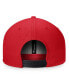 Men's Red New York Red Bulls Iconic Defender Snapback Hat