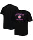 Фото #1 товара Men's Black Detroit Pistons Big and Tall Heart and Soul T-shirt