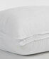 Фото #4 товара Gussetted Soft Plush Down Alternative Stomach Sleeper Pillow, Standard - Set of 4