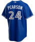 Фото #3 товара Men's Nate Pearson Royal Toronto Blue Jays Replica Player Name Jersey