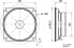 VISATON VS-SL87WPM/4 - 20 W - 200 - 5000 Hz - 4 Ohm - Schwarz - Silber