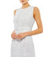 ფოტო #2 პროდუქტის Women's Abstract Beaded Sleeveless Midi Dress