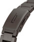 ფოტო #7 პროდუქტის Men's Gunmetal Chronograph Gunmetal Stainless Steel Link Watch 42mm