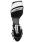 Фото #4 товара Women's Piked Two-Piece Stiletto Sandals
