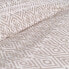 Фото #3 товара Пододеяльник TODAY геометрический Белый Бежевый 240 x 200 cm