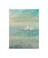 Danhui Nai Sunrise Sailboats II Canvas Art - 27" x 33.5"