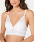 ფოტო #1 პროდუქტის Pure Comfort Lace & Mesh Longline Wireless Bralette DM1188