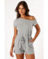 Фото #1 товара Women's Cecilia Off Shoulder Romper