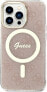 Guess Etui Guess GUHMP13LH4STP Apple iPhone 13 Pro różowy/pink hardcase 4G MagSafe