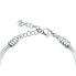 Romantic steel bicolor bracelet Drops SCZ1256