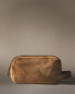 Фото #6 товара Split leather toiletry bag