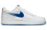 Фото #3 товара KITH x Nike Air Force 1 Low "NYC" 低帮 板鞋 男女同款 白蓝橙 / Кроссовки Nike Air Force CZ7928-100