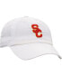 Men's White USC Trojans Staple Adjustable Hat