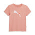 Фото #1 товара Puma Cat Segment Logo Crew Neck Short Sleeve T-Shirt Womens Size XS Casual Tops