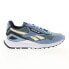 Фото #1 товара Reebok Classic Legacy AZ Mens Blue Suede Lace Up Lifestyle Sneakers Shoes