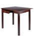 Фото #3 товара Perrone 34.06" Wood High Table with Drop Leaf