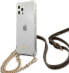 Guess Guess GUHCP12LKC4GSGO iPhone 12 Pro Max 6,7" Transparent hardcase 4G Gold Chain