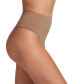 ფოტო #3 პროდუქტის Women's High-Waisted Seamless Moderate Shaper Thong Panty