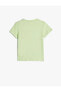 Kız Çocuk T-shirt 4skg10031ak Yeşil