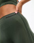 Hummel seamless shaping leggings in dark green