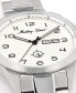 Фото #2 товара Наручные часы Stuhrling Men's Silver Tone Stainless Steel Bracelet Watch 47mm.