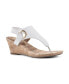 Фото #1 товара Women's Aida Thong Wedge Sandals