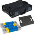 L-BOXX-Set 102 Schwarz mit Insetboxen-Set BC3 und Deckeleinlage