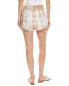 Фото #3 товара Bella Dahl Smocked Linen-Blend Short Women's