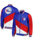 Фото #2 товара Men's Royal Philadelphia 76ers Ripstop Full-Zip Jacket