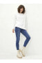 Фото #3 товара LCW Jeans Normal Bel Skinny Fit Cep Detaylı Kadın Rodeo Jean Pantolon